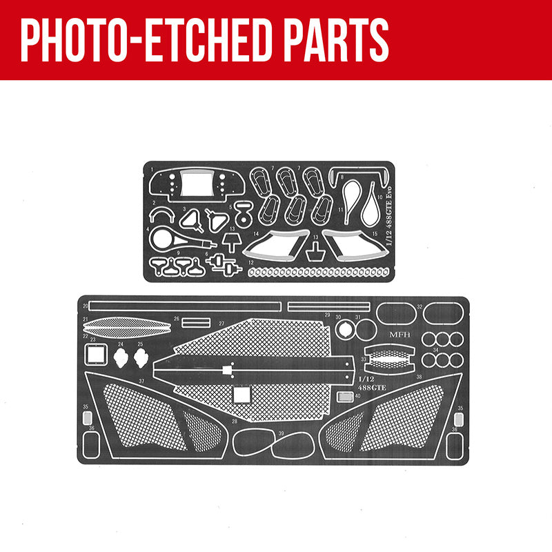 1/12 Model Factory Hiro MFH Ferrari 488 GTE Evo 2022 Proportion Model –  ABSOLUTMODELING