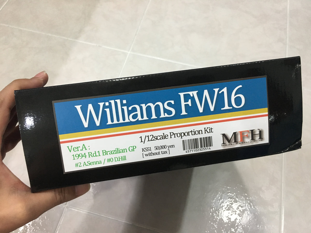 MFH 1/12 Fulldetail Kit Williams FW16 - 模型/プラモデル