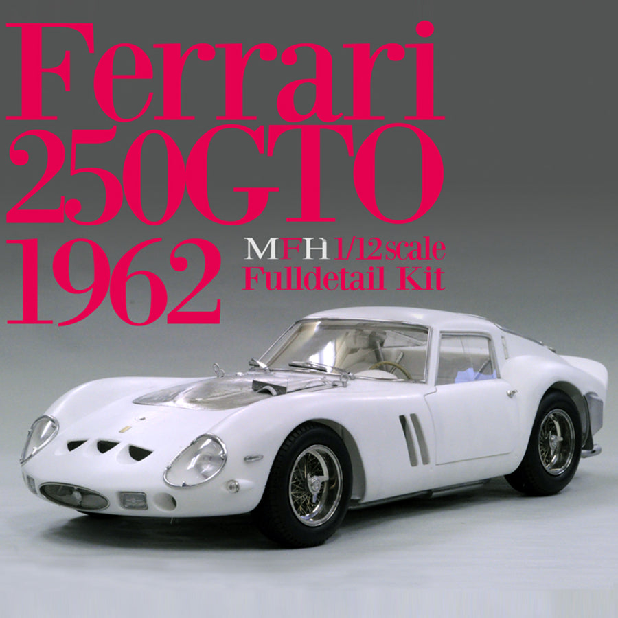 1/12 Model Factory Hiro MFH Ferrari 250 GTO 1962 Full Detail Model
