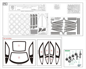 1/24 Alpha Model Porsche 911 GT3 R Model Kit AM02-0067