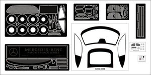 1/24 Alpha Model Mercedes AMG GT Black Series Full Resin Model Kit AM02-0058