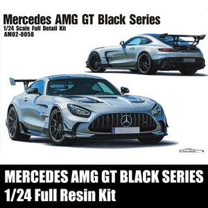 1/24 Alpha Model Mercedes AMG GT Black Series Full Resin Model Kit AM02-0058