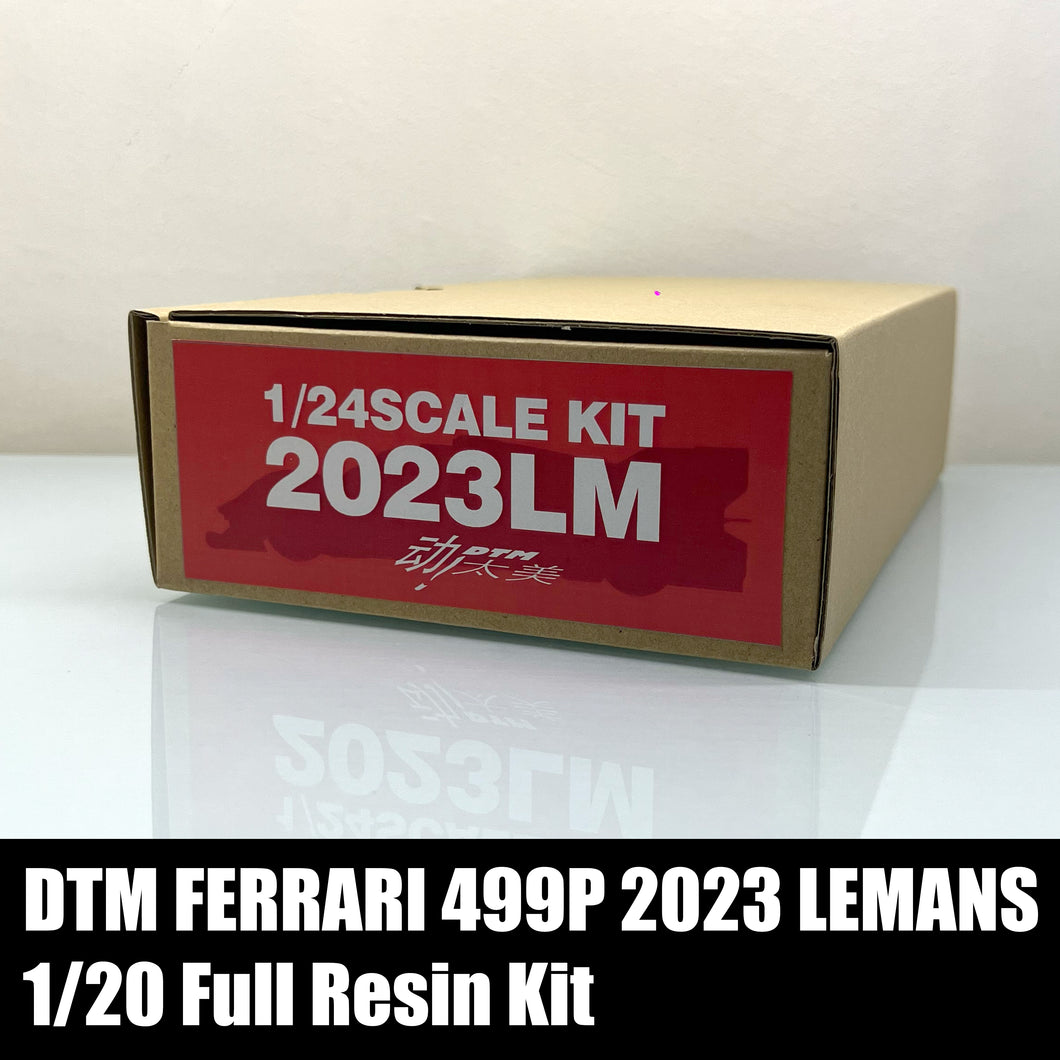 DTM Ferrari 499P 2023 Le Mans Full Resin Model Kit (Hobby Forum Limited Special)