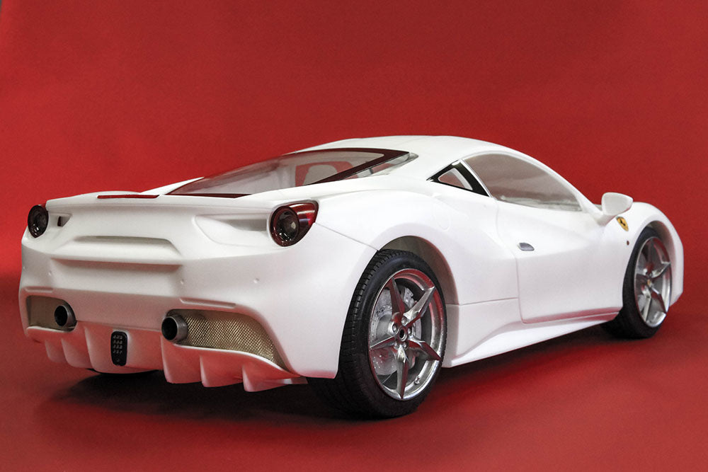 1/12 Model Factory Hiro MFH Ferrari 488 GTB Proportion Model Kit Versi –  ABSOLUTMODELING