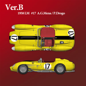 1/12 Model Factory Hiro MFH Ferrari 250TR Full Detail Model Kit Ver B K549