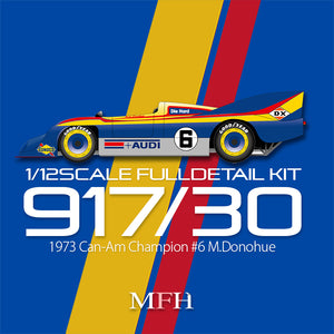 1/12 Model Factory Hiro MFH Porsche 917/30 Full Detail Model Kit Version A K649