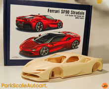 1/24 Alpha Model Ferrari SF90 Full Resin Model Kit AM02-0042