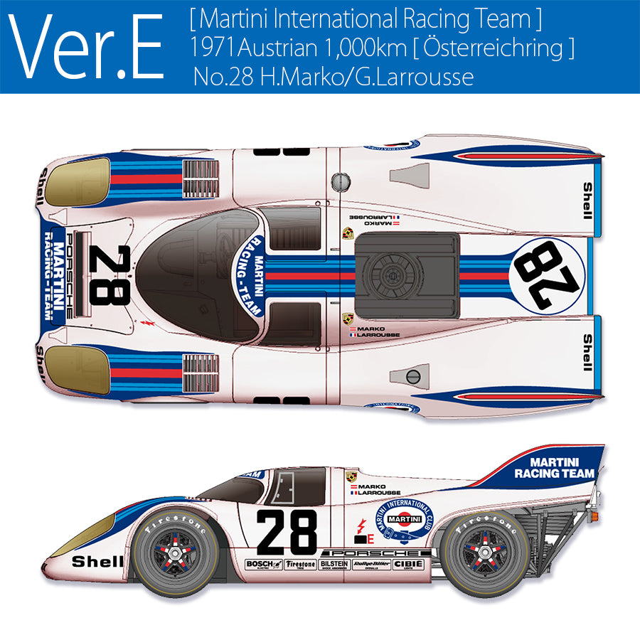 1/43 Model Factory Hiro MFH Porsche 917K (1971) Full Detail