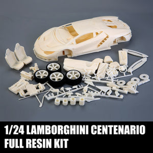 1/24 Alpha Model Lamborghini Centenario 770 Full Resin Model Kit AM02-0011