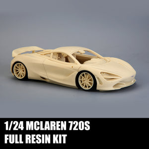 1/24 Alpha Model Mclaren 720S Full Resin Model Kit AM02-0014