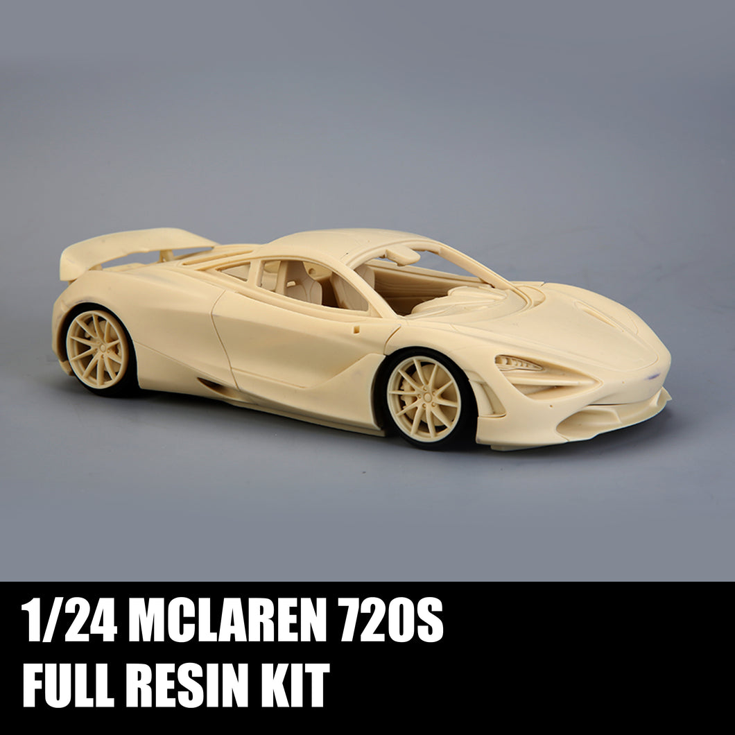 1/24 Alpha Model Mclaren 720S Full Resin Model Kit AM02-0014