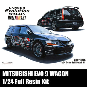 1/24 Alpha Model Mistubishi Evo 9 Wagon Resin Model Kit AM02-0045