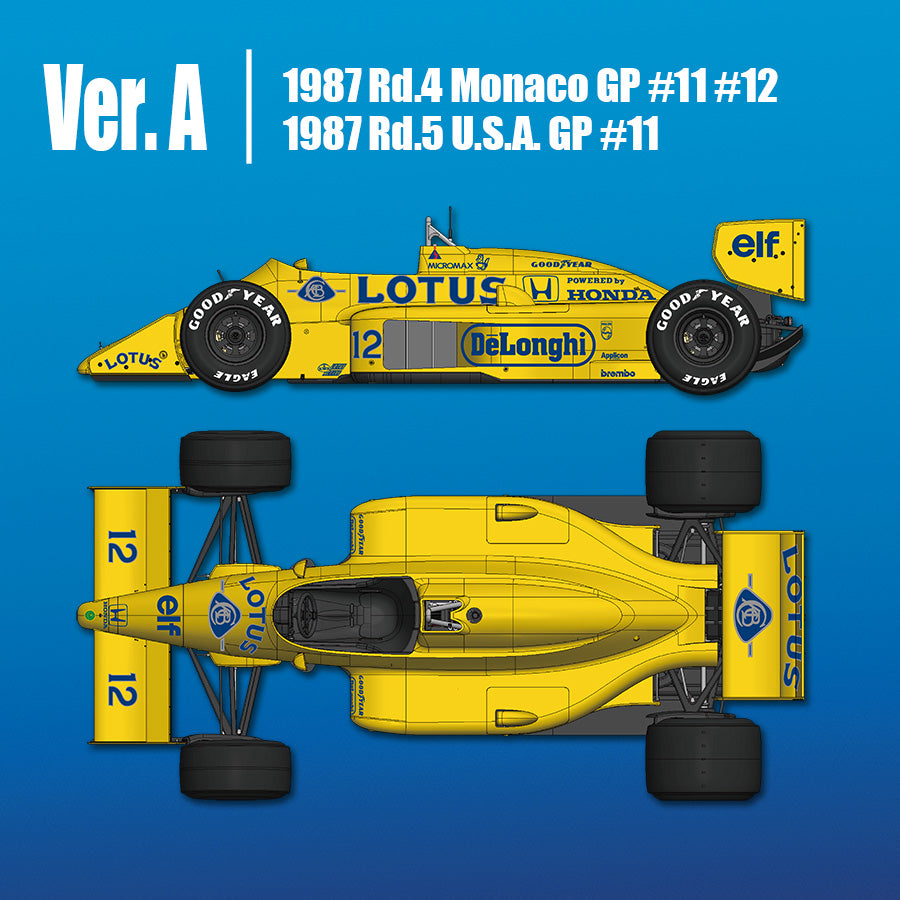 1/12 Model Factory Hiro MFH Team Lotus Type 99T Full Detail