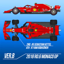 1/12 Model Factory Hiro MFH Ferrari SF71H Proportion Model Kit Monaco GP Ver.B K671