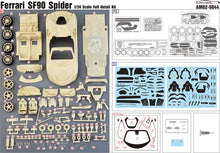 1/24 Alpha Model Ferrari SF90 Spider Full Resin Model Kit AM02-0044