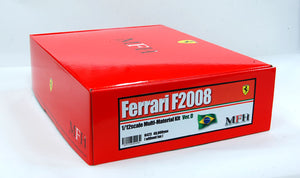 1/12 Model Factory Hiro MFH Ferrari F2008 Brazil GP Proportion Model Kit Ver. D K423