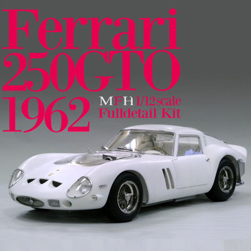 1/12 Model Factory Hiro MFH Ferrari 250 GTO 1962 Full Detail Model Kit –  ABSOLUTMODELING